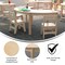 Flash Furniture 29.5 in W, 59 in L, 21 in H, Beechwood, Birch Plywood, Beech MK-ME088015-GG - alternate 2